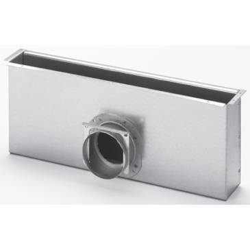 Besz. doboz, B-L 400, 1 csőcsonk ComfoTube 75-höz