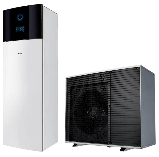 Daikin Altherma 4 H EPSK08AV3 / EPVX10S23A4V hőszivattyú lábon álló beltéri egységgel