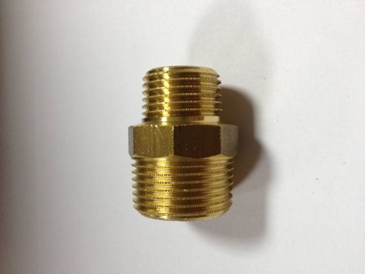 Menetes Sárgaréz Közcsavar 1x3/4