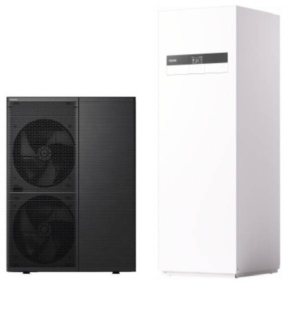 Panasonic WH-WXG16ME8/WH-ADC0316M9E82 R290 Aquarea T-CAP M sorozatú hőszivattyú All-in-One 185 l HMV beltéri egységgel