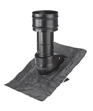 Tetőátvezető NA 200_fekete